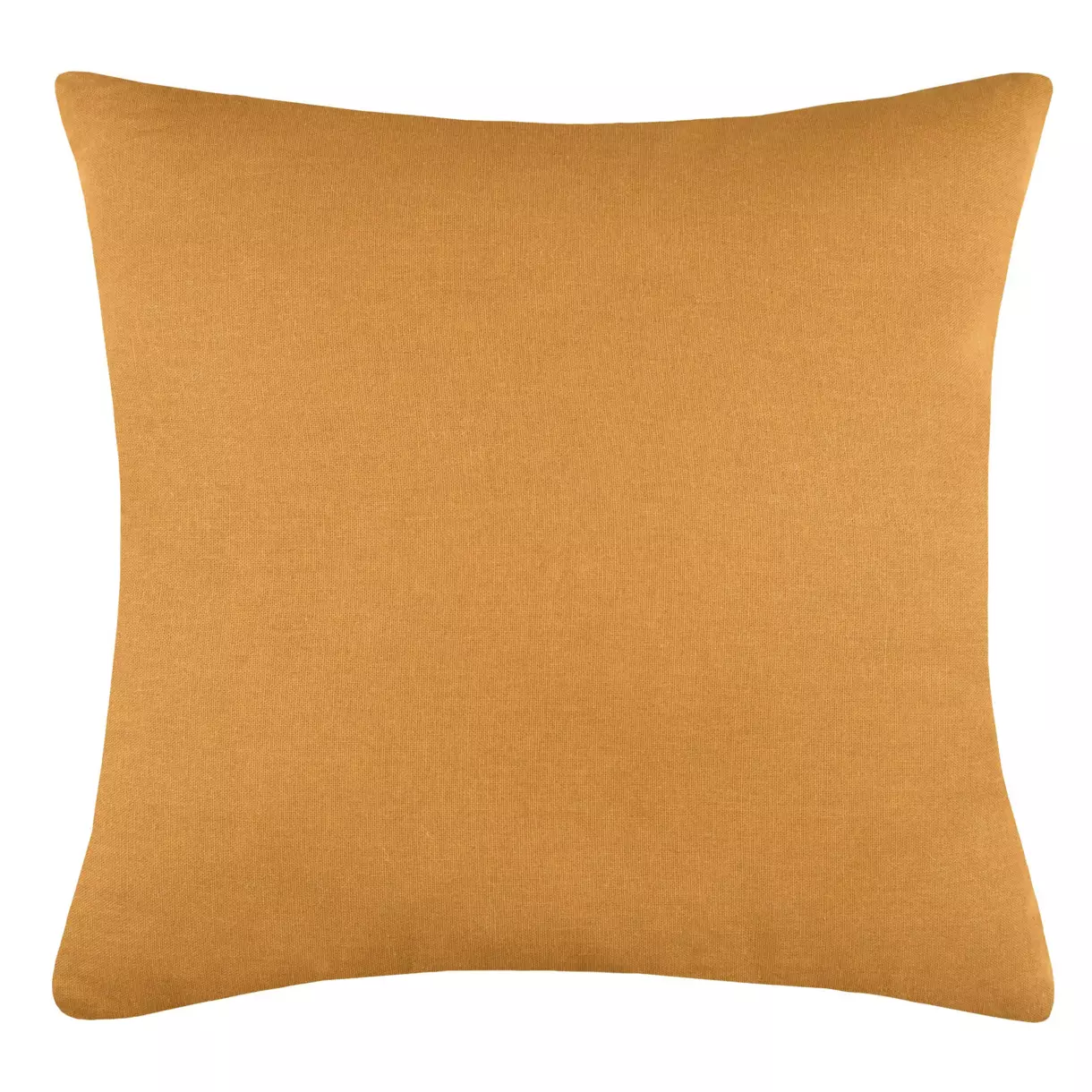 Cojín cuadrado (40 cm) Duo Amarillo azafrán 1