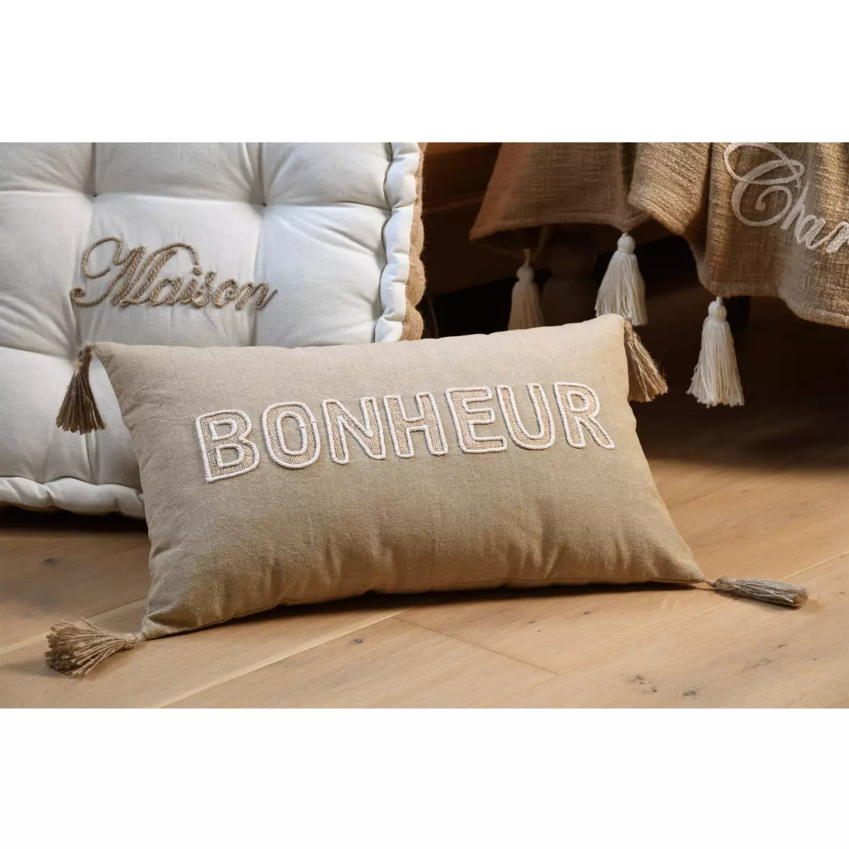 Cojín rectangular en algodón (50 cm) Maison Topo 1
