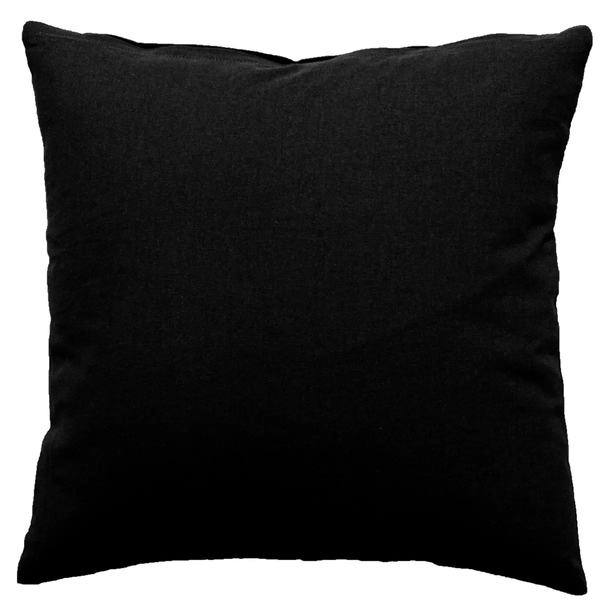 Coussin carré (60 cm) Etna Noir 1