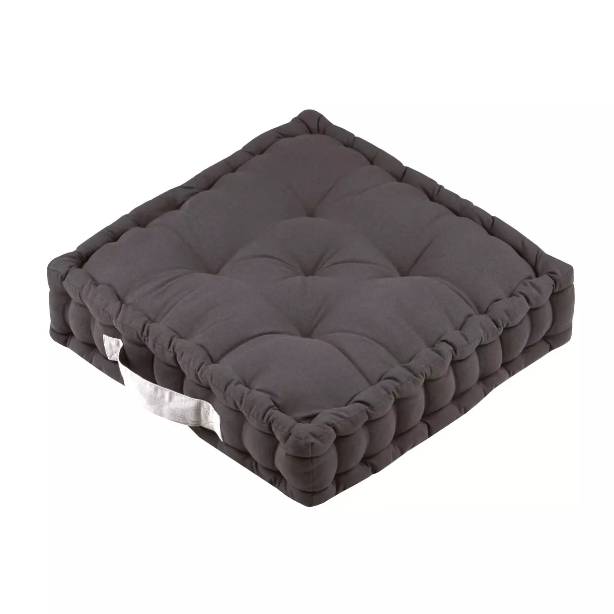 Cojín de suelo (45 cm) Duo Gris antracita 1
