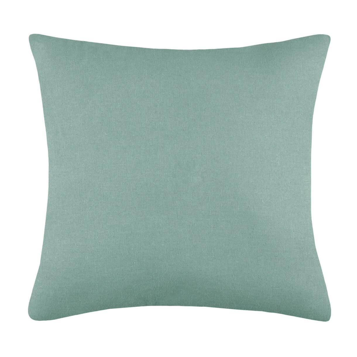 Cuscino quadrato (50 cm) Duo Verde giada 1