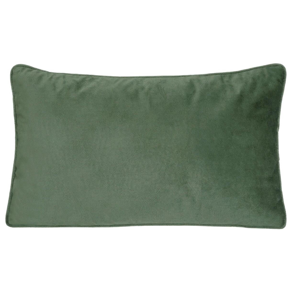 Coussin rectangulaire (50 cm) Lilou Vert kaki 1
