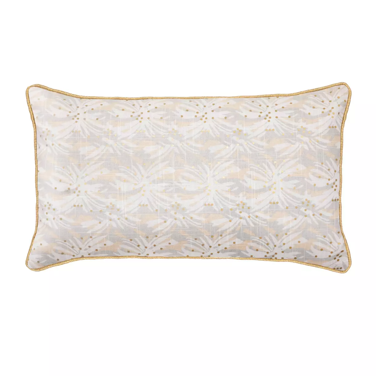 Funda de cojín rectangular (50 cm) Archie Dorado 1