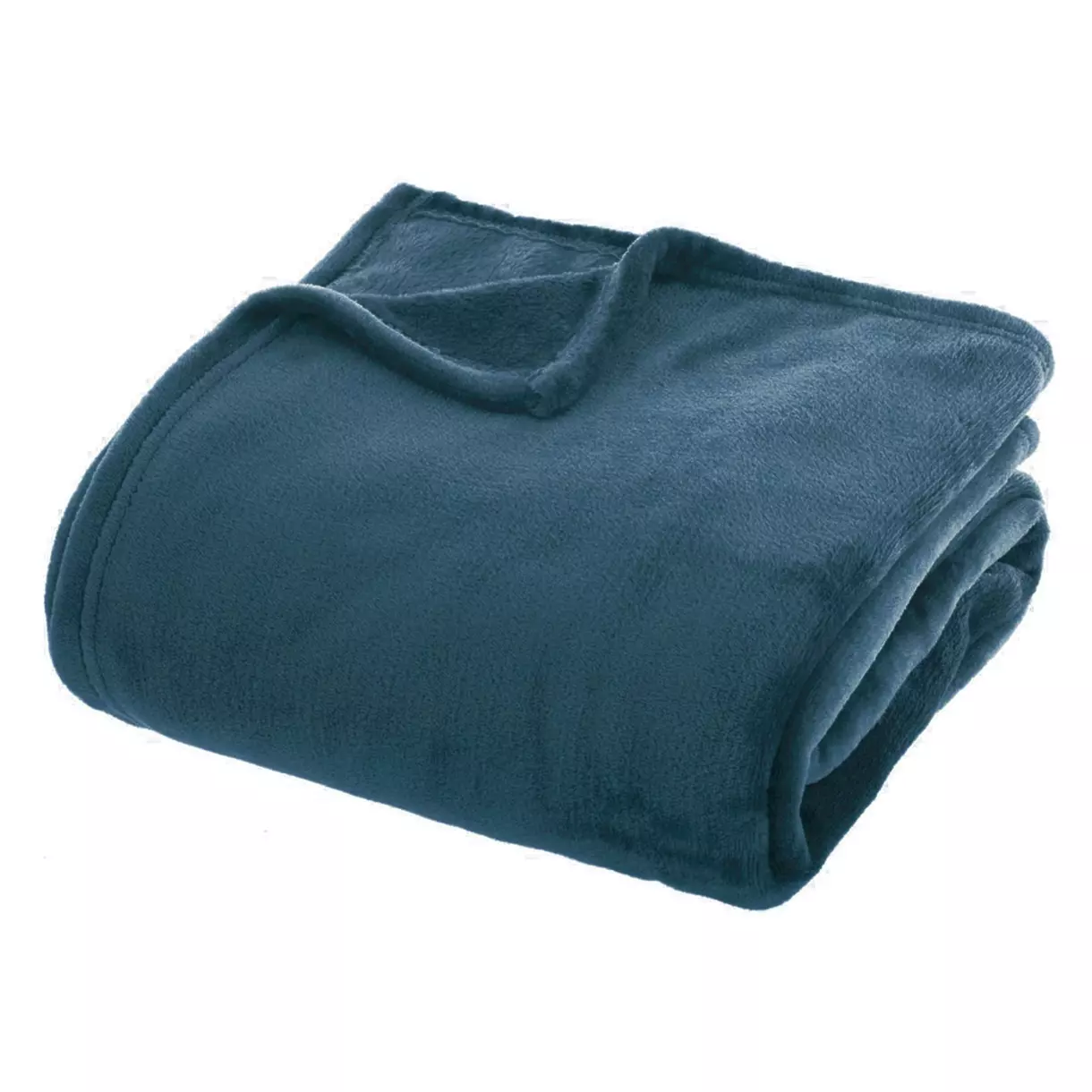 Plaid doux (230 cm) Tendresse Bleu nuit 1