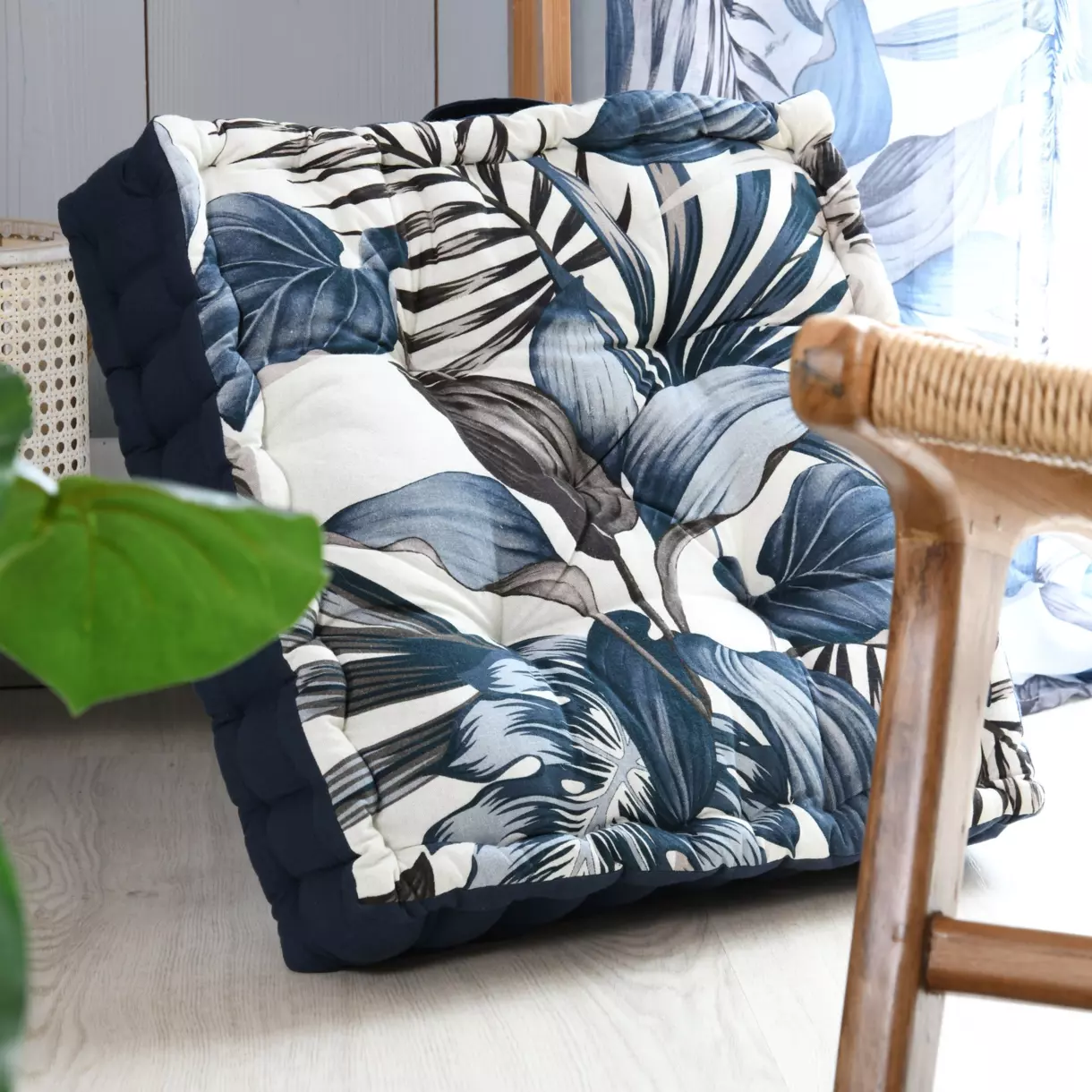 Vloerkussen (45 cm) Paraiso Blauw 1