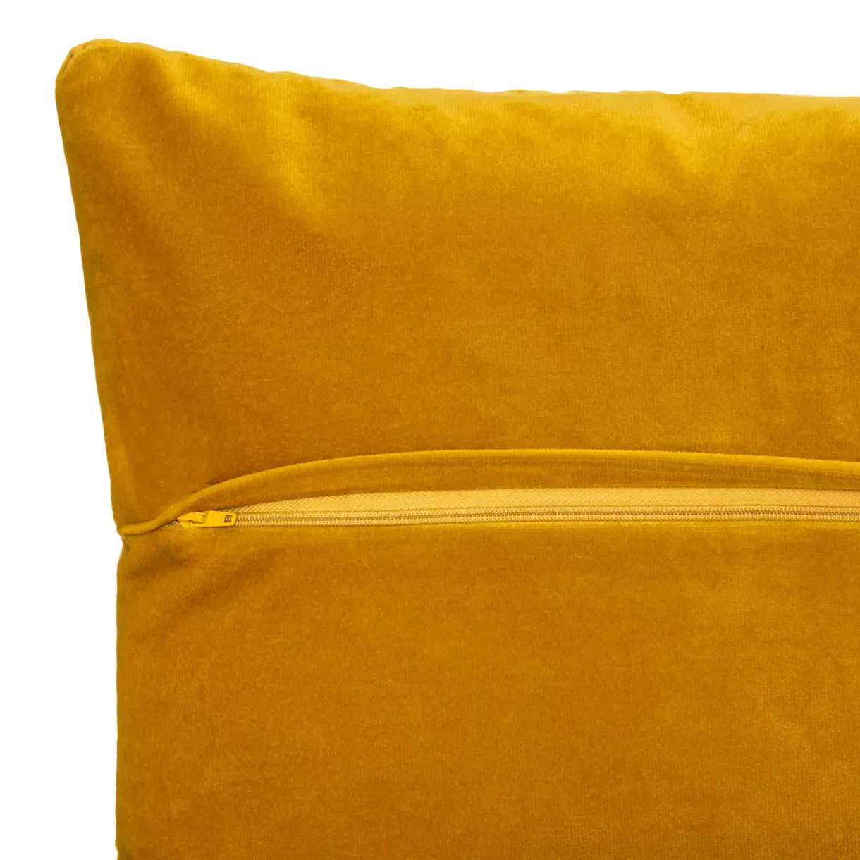 Coussin carré (40 cm) Dolce Jaune ocre 6