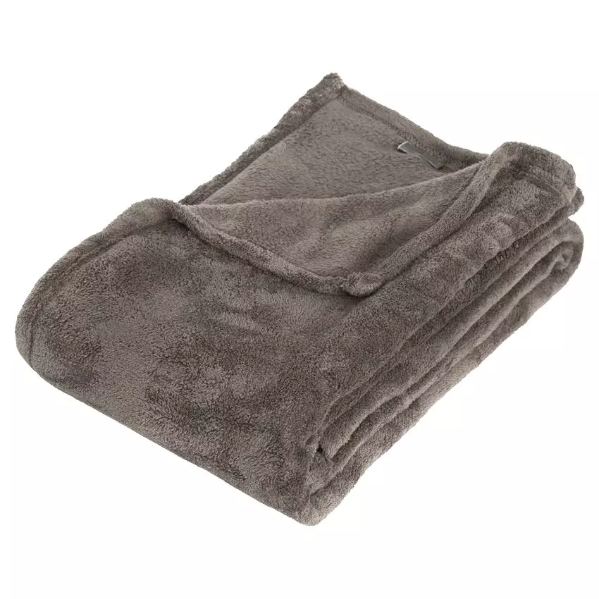 Manta suave (230 cm) Ternura Topo 1