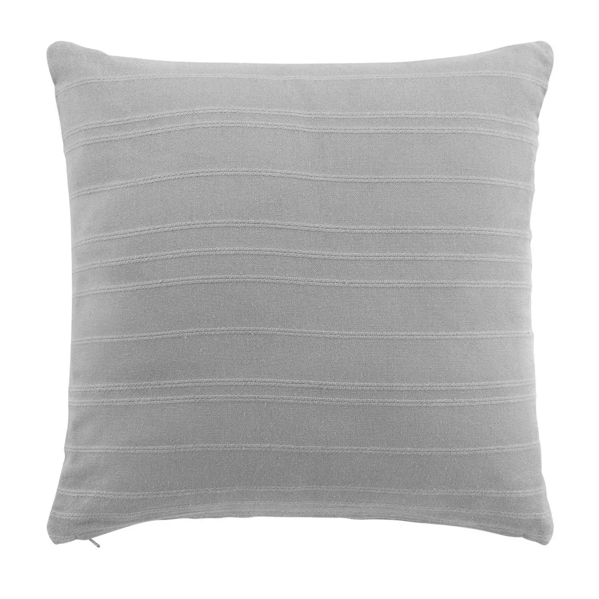 Housse de coussin carrée (40 cm) Lilia Gris clair 1