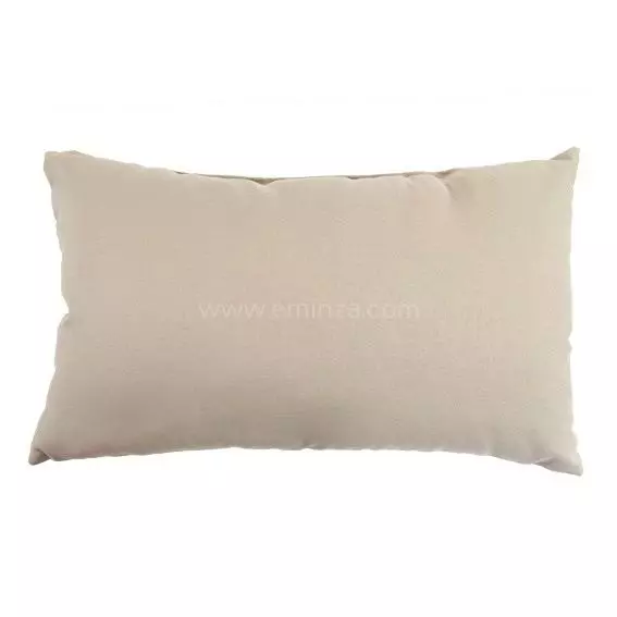 Coussin rectangulaire (50 cm) Nelson Beige 1