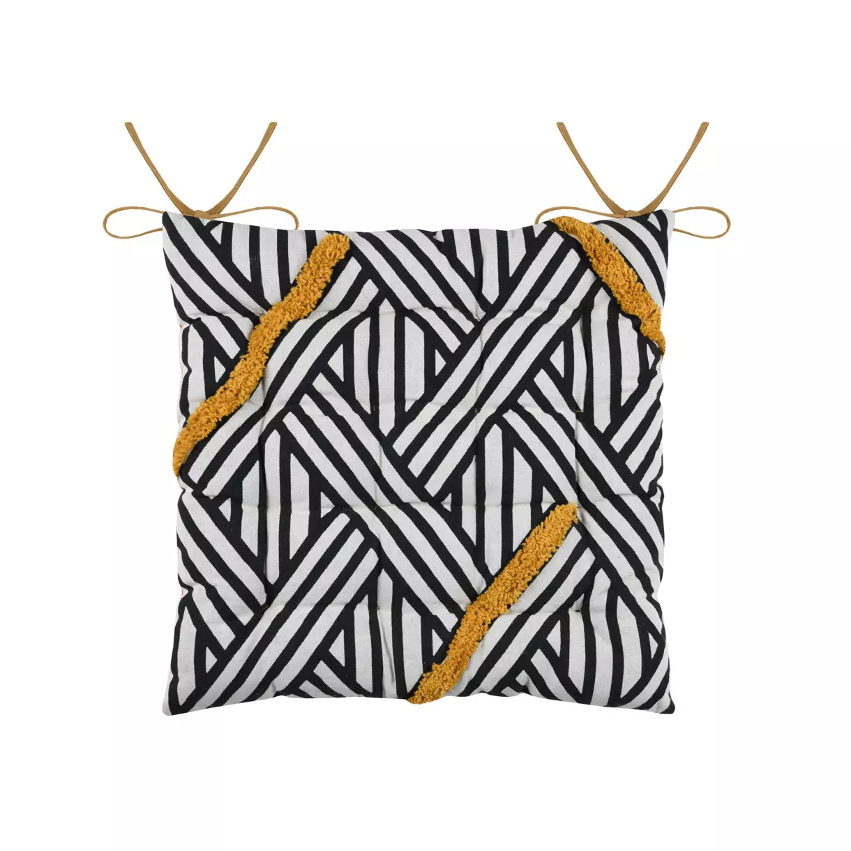 Coussin de chaise Beloha Noir 1