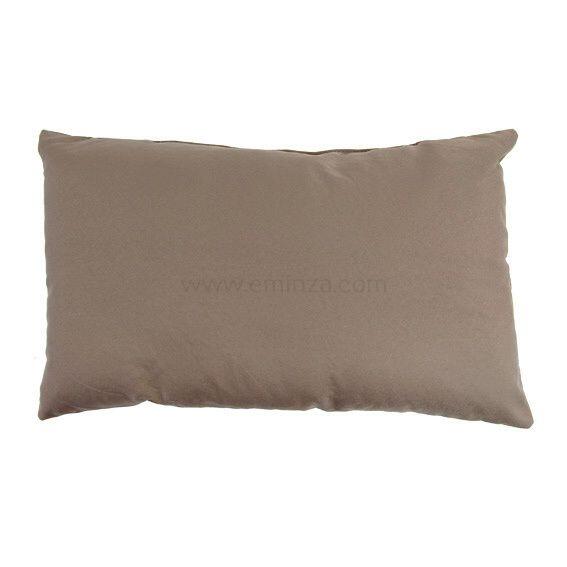 Coussin rectangulaire (50 cm) Nelson Taupe 1