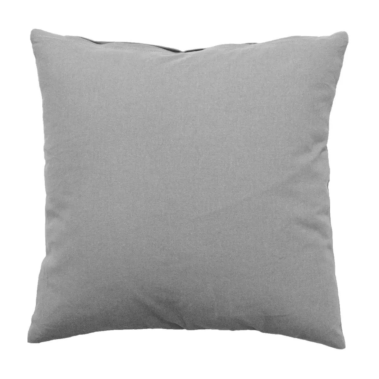Coussin carré (60 cm) Etna Gris Clair 1