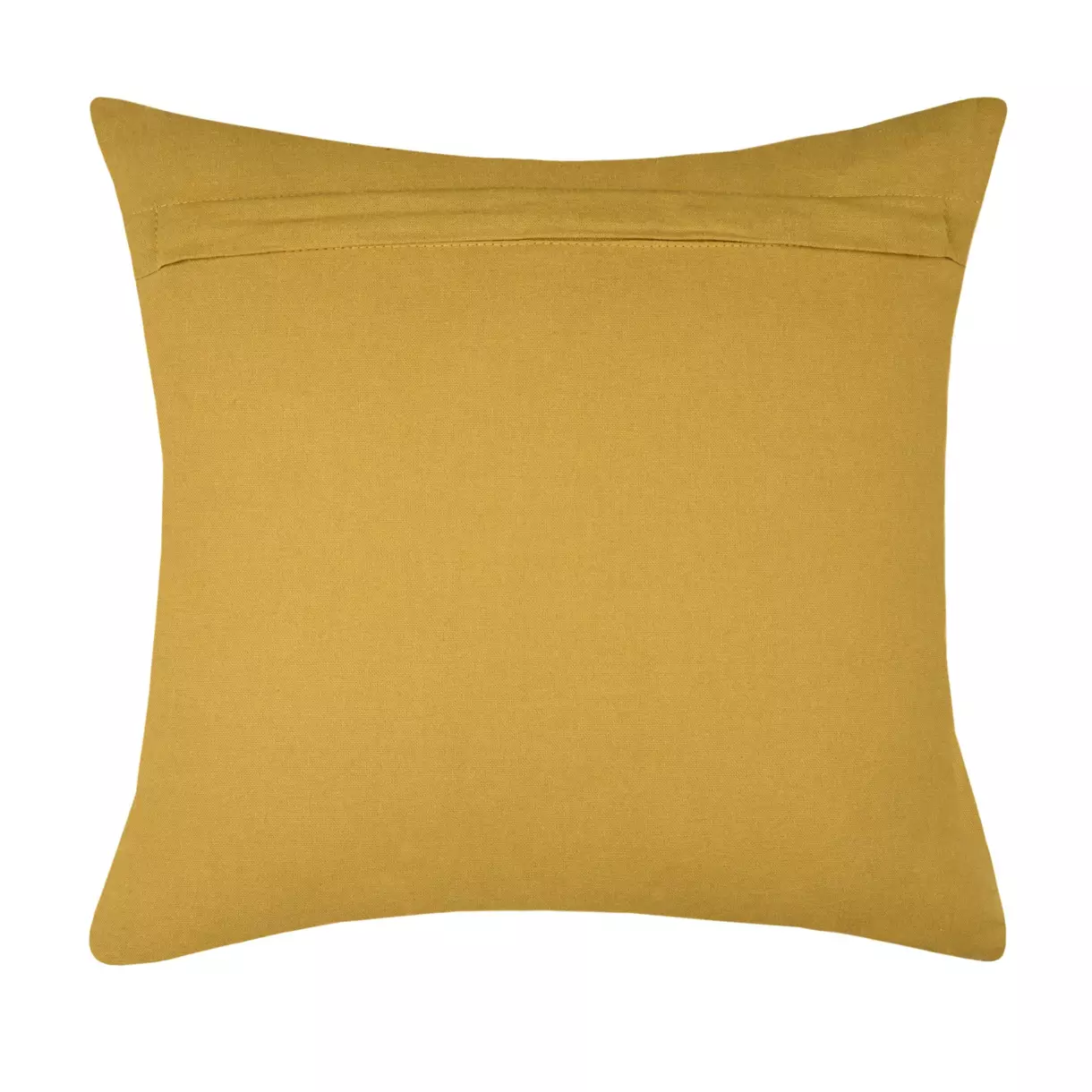 Coussin carré (40 cm) Curiosity Jaune moutarde 6