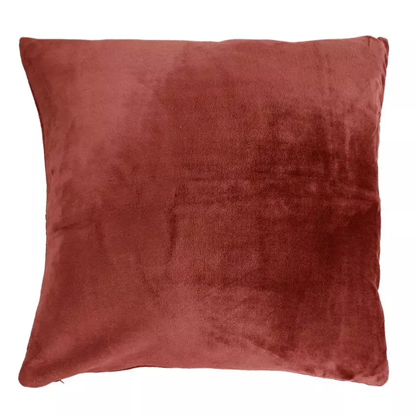 Funda de cojín (40 cm) Doudou Rojo marsala 1