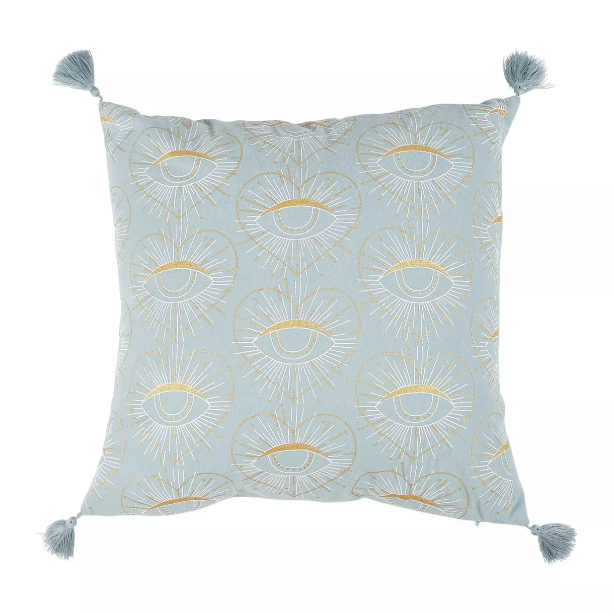 Funda de cojín (40 cm) Ojos Azul 1