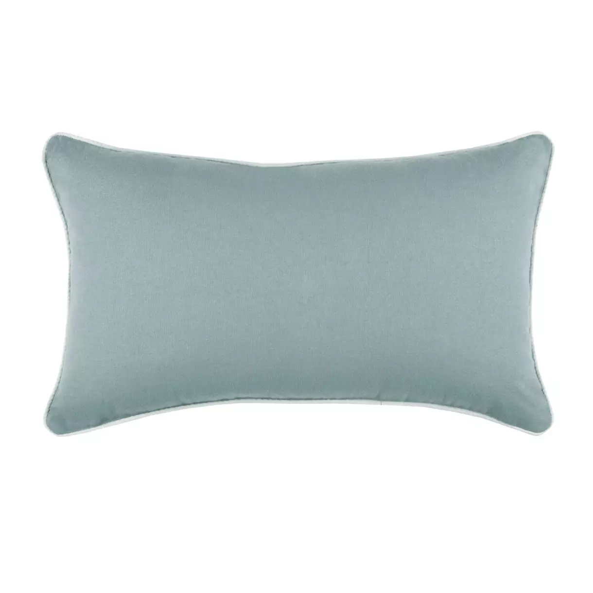 Coussin rectangulaire (50 cm) Duo Vert jade 1