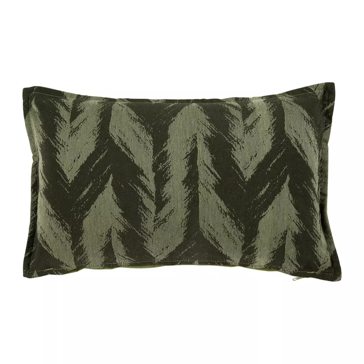 Housse de coussin rectangulaire (50 cm) Abstrait Noire 1