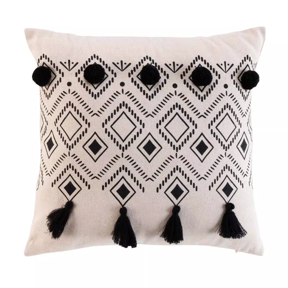 Coussin carré (40 cm) Nalika Blanc 1