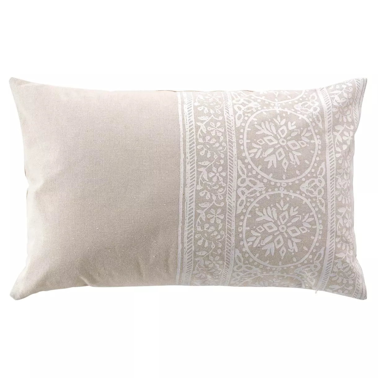Cojín rectangular (60 cm) Isalina Blanco