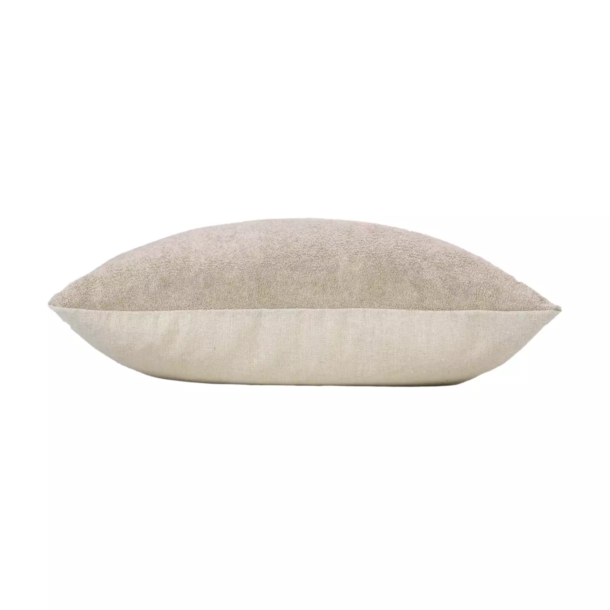 Cojín cuadrado rizo (45 cm) Tessa Beige