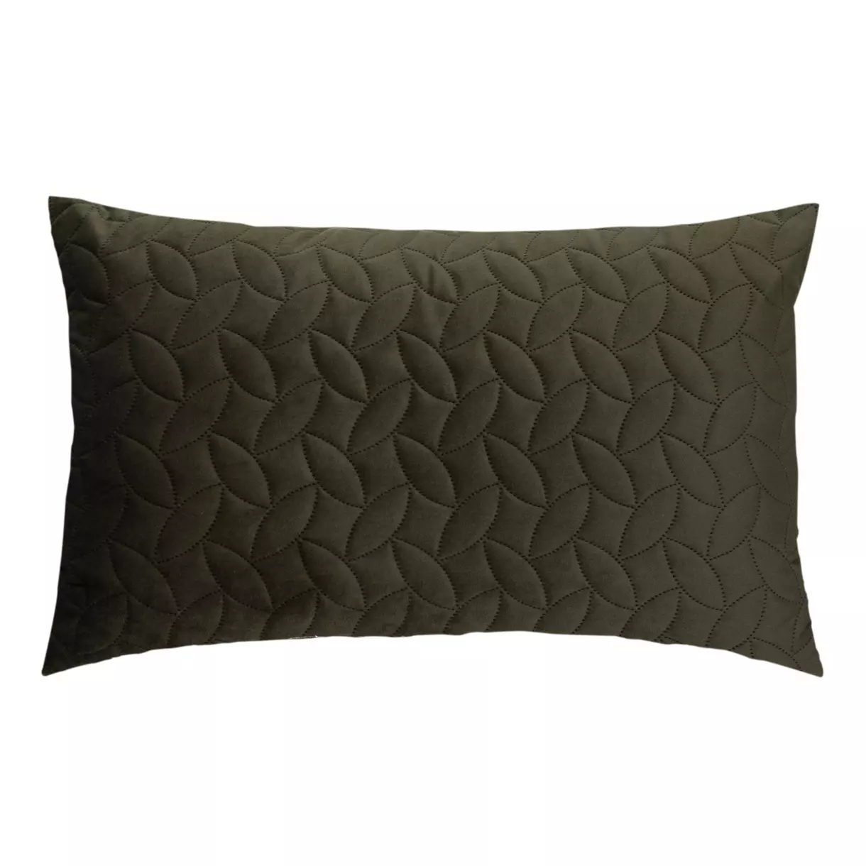 Cojín rectangular terciopelo (58 cm) Dolce Verde kaki