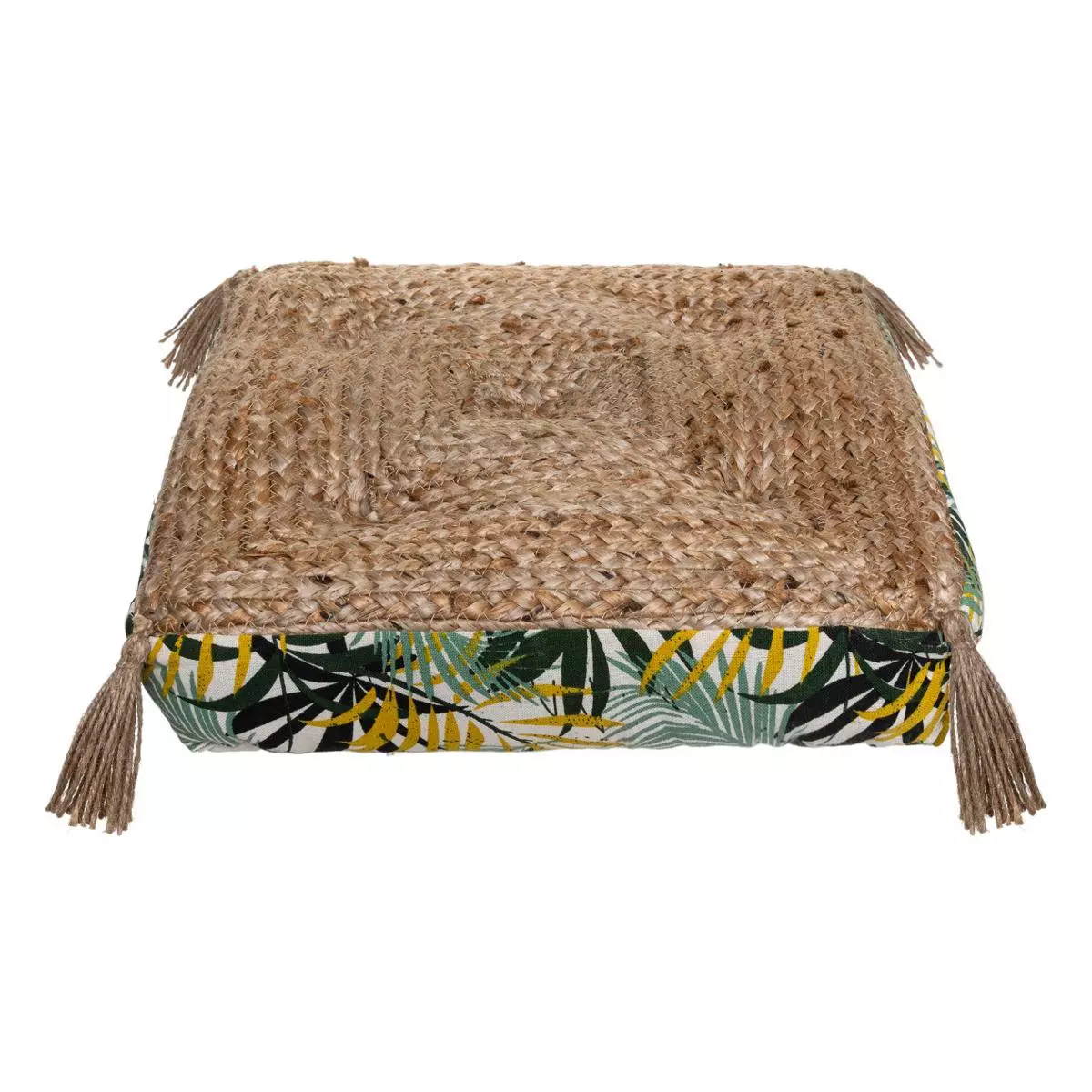 Cojín de suelo yute (38 cm) Tropic Multicolor 1