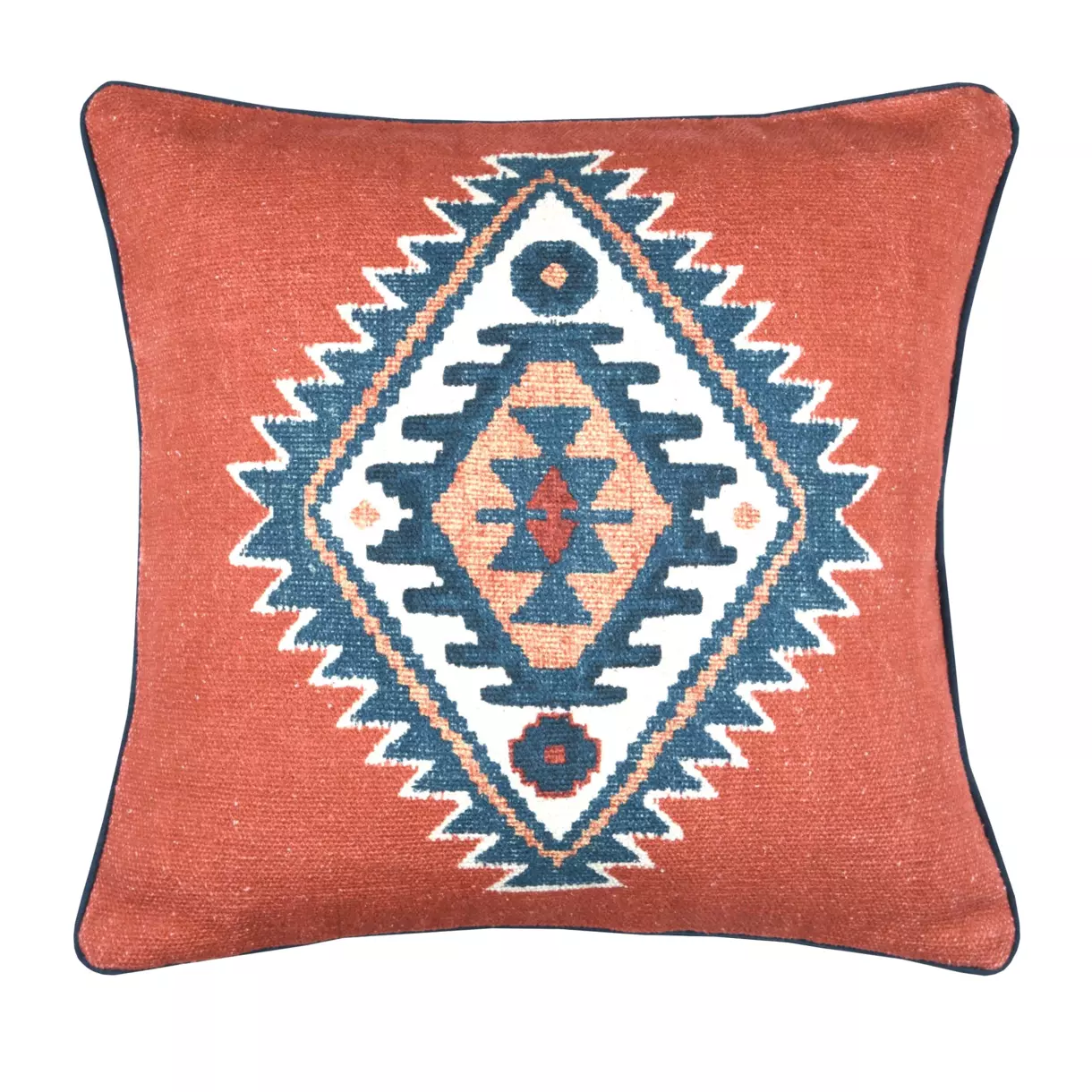 Cojín (40 cm) Louisiane Rojo ladrillo 6