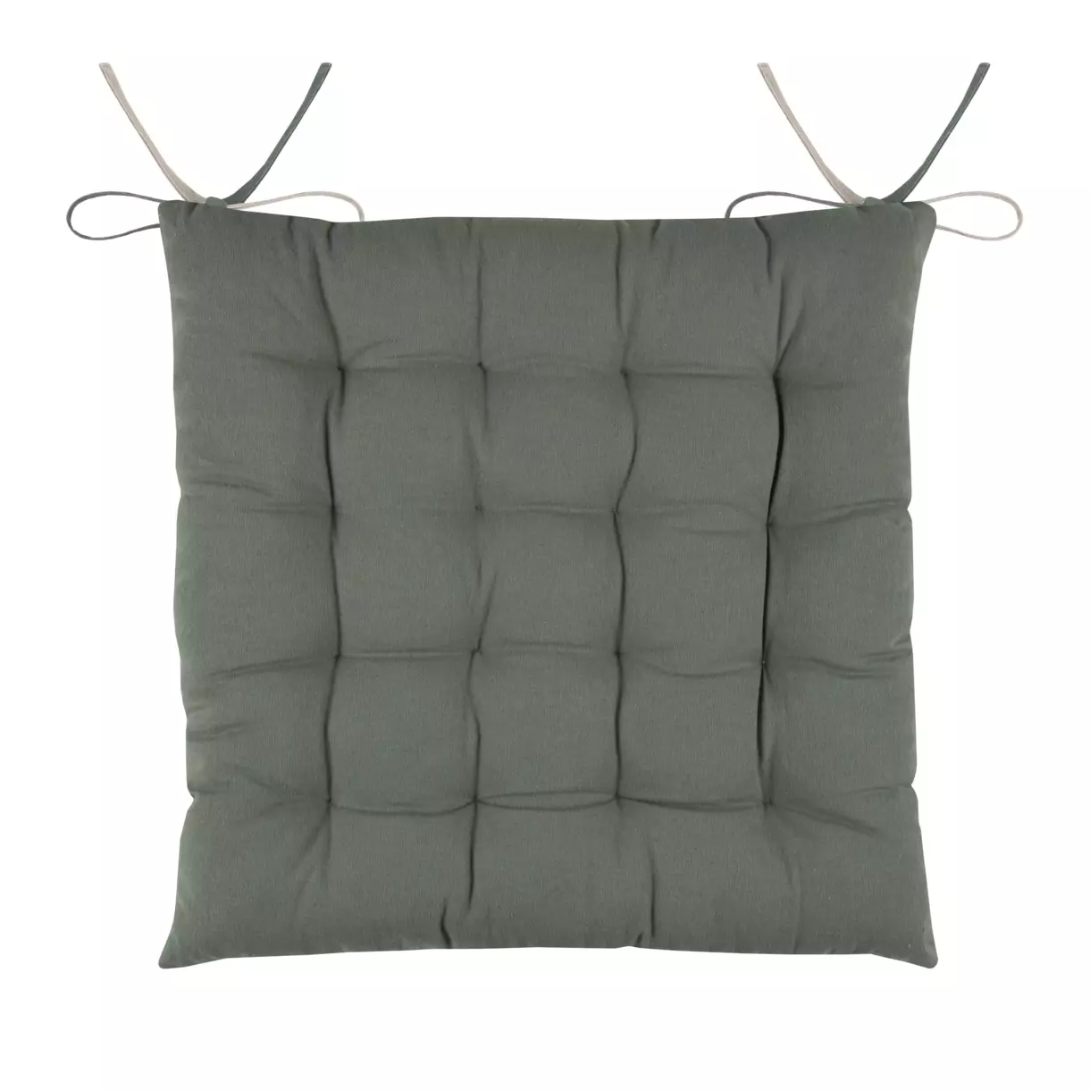 Coussin de chaise carré Duo Vert