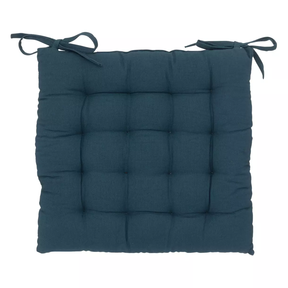 Coussin de chaise carré Anjali Bleu
