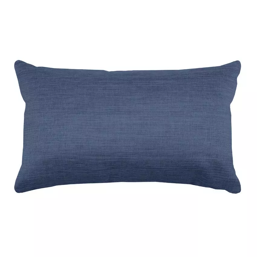 Coussin rectangulaire Béa Bleu marine 1