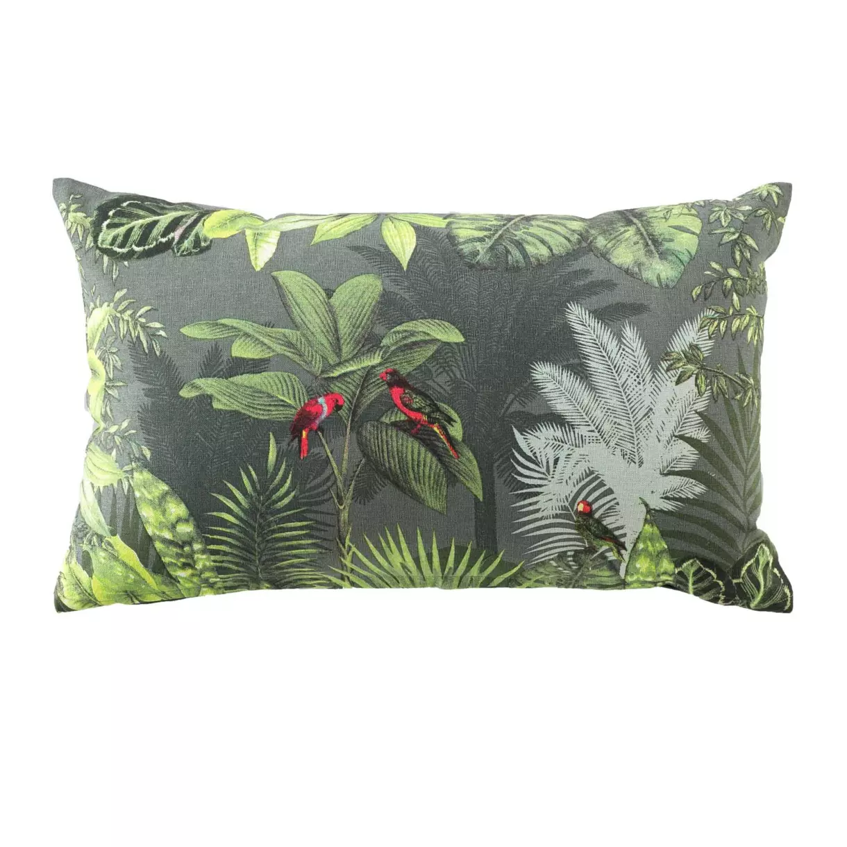 Housse de coussin rectangulaire (50 cm) Vagabonde Verte 1