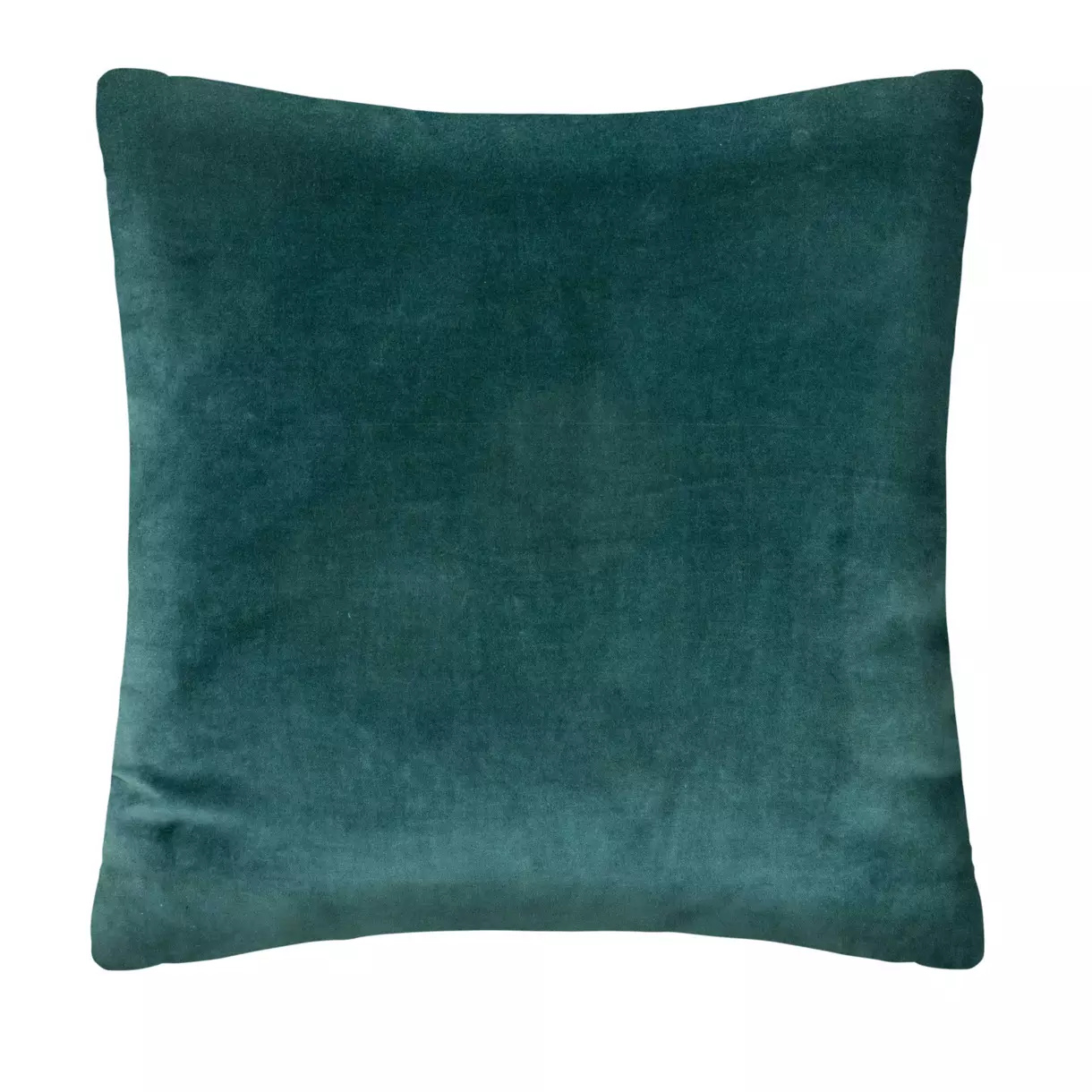 Cojín cuadrado terciopelo (55 cm) Otto Azul trullo 1