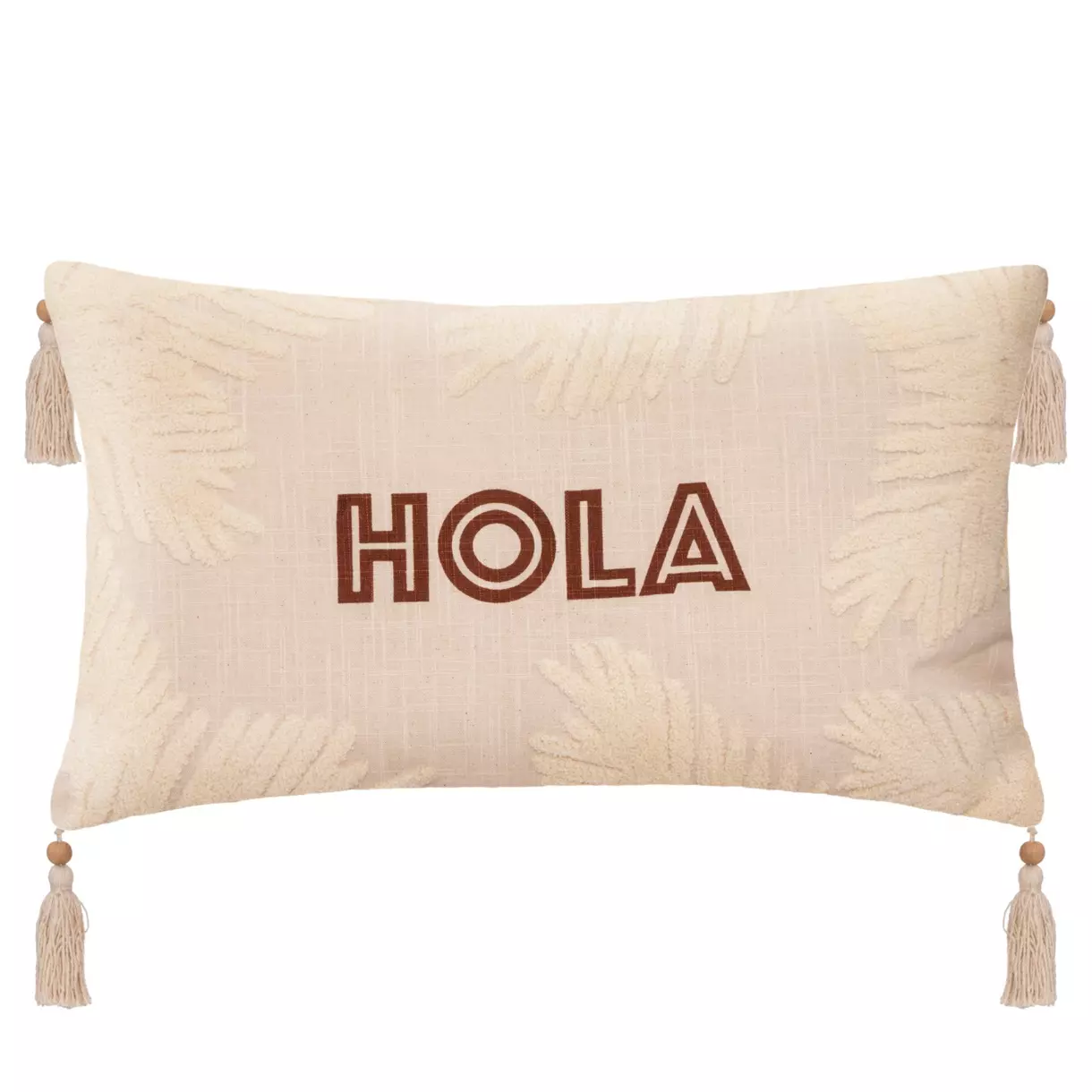 Cojín rectangular (58 cm) Alicante Marfil 1