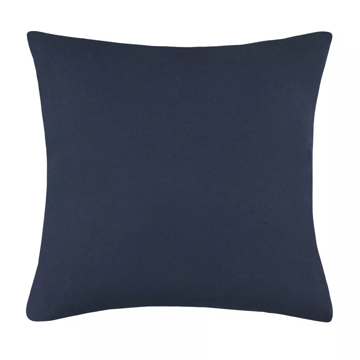 Coussin carré (50 cm) Duo Bleu marine