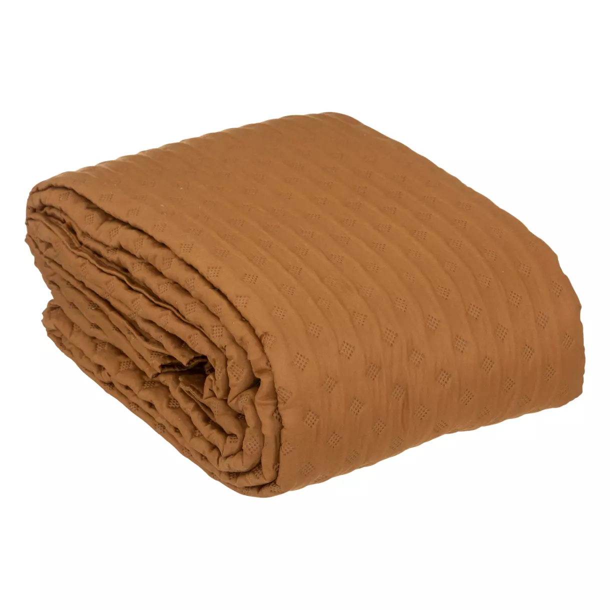 Colcha y fundas de almohada (240 x 260 cm) Kalia Camel