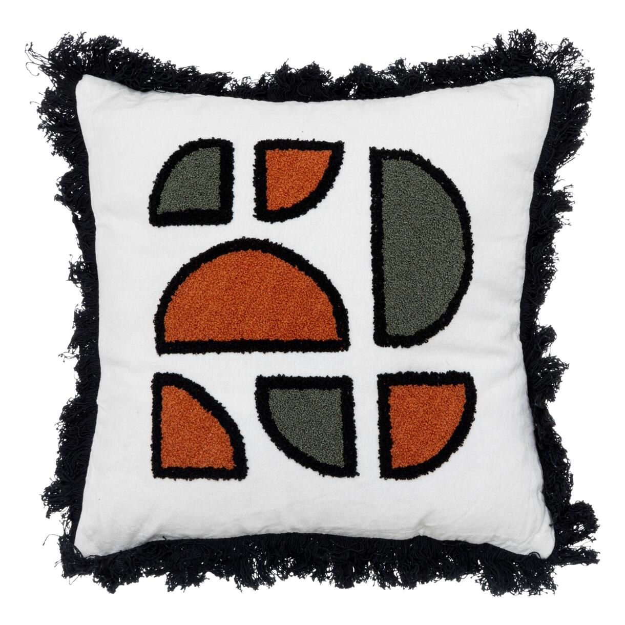 Cuscino quadrato cotone (40 cm) Jaiko motivo Multicolore