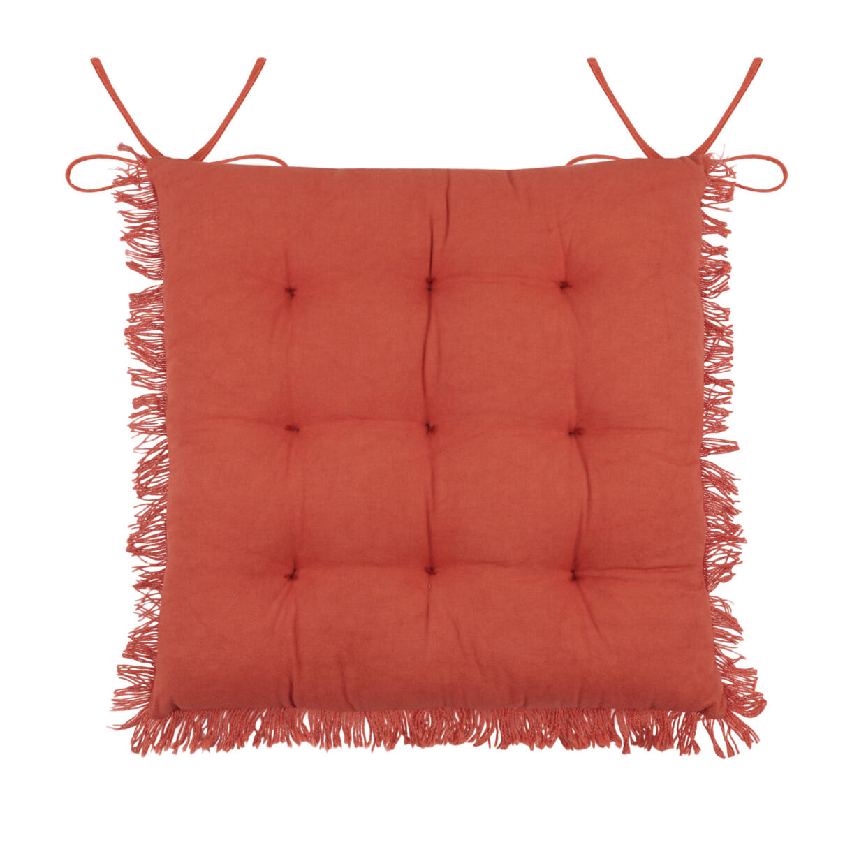 Cuscino per sedia Prague Rosso terracotta 1