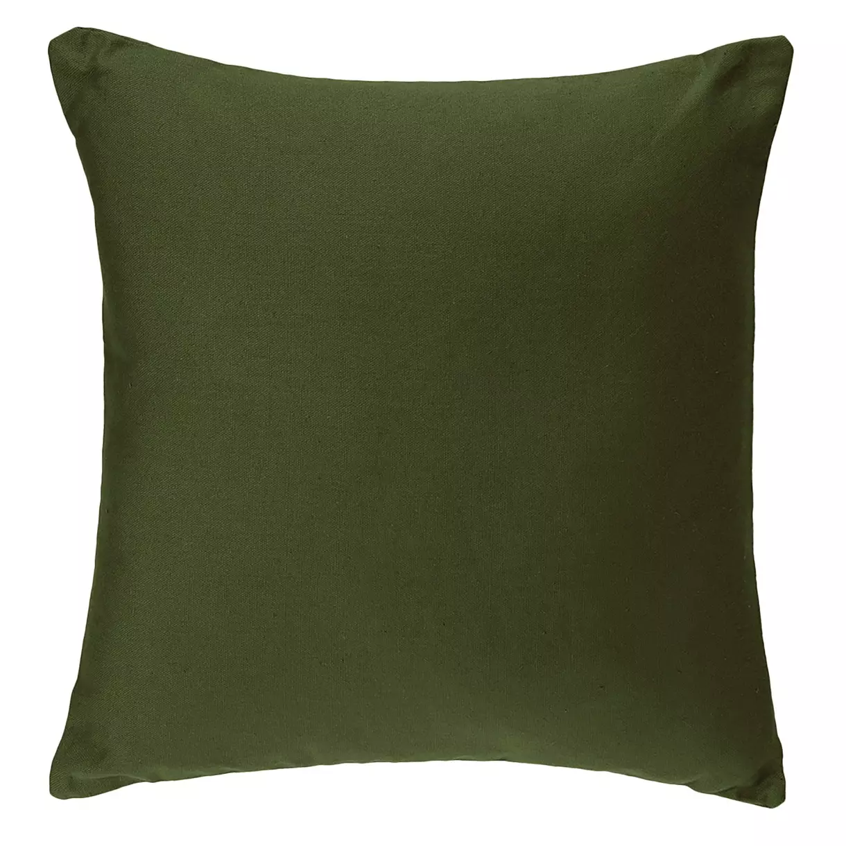 Coussin carré (38 cm) Datara Vert kaki 1