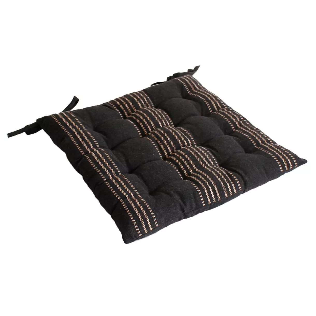 Coussin de chaise Linea Gris foncé 1
