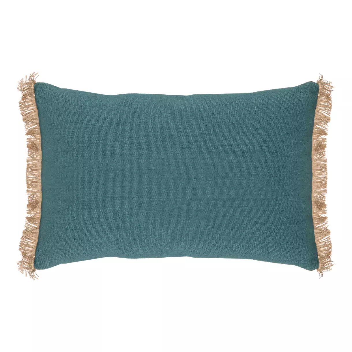 Cojín rectangular yute (58 cm) Bota Verde jade 1