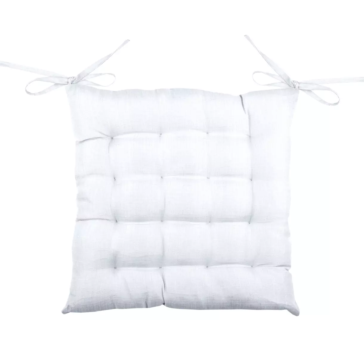 Cojín de silla Béa 16 puntos Blanco 1