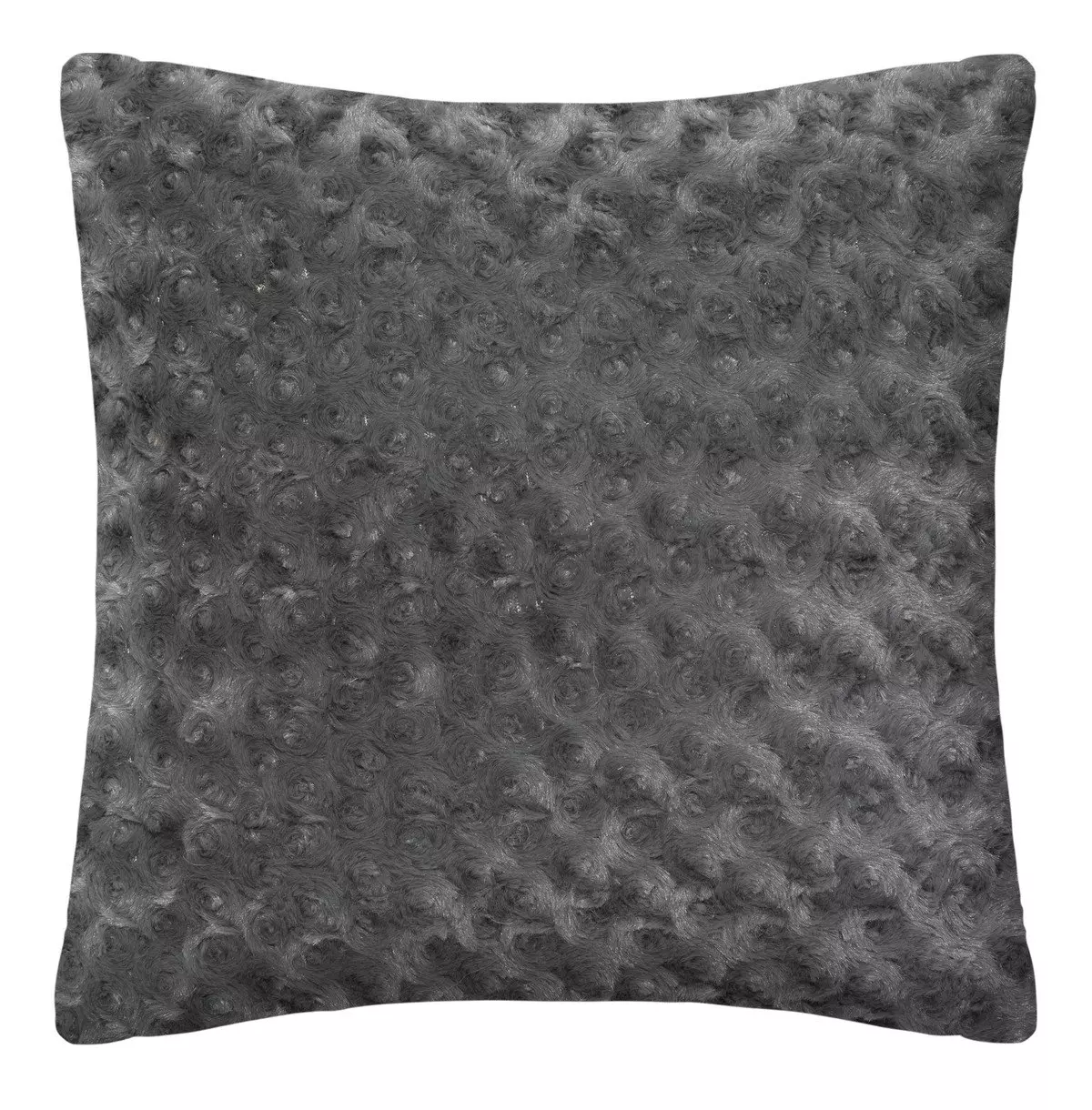 Cojín piel sintética (45 cm) Bouclée Gris pizarra 1