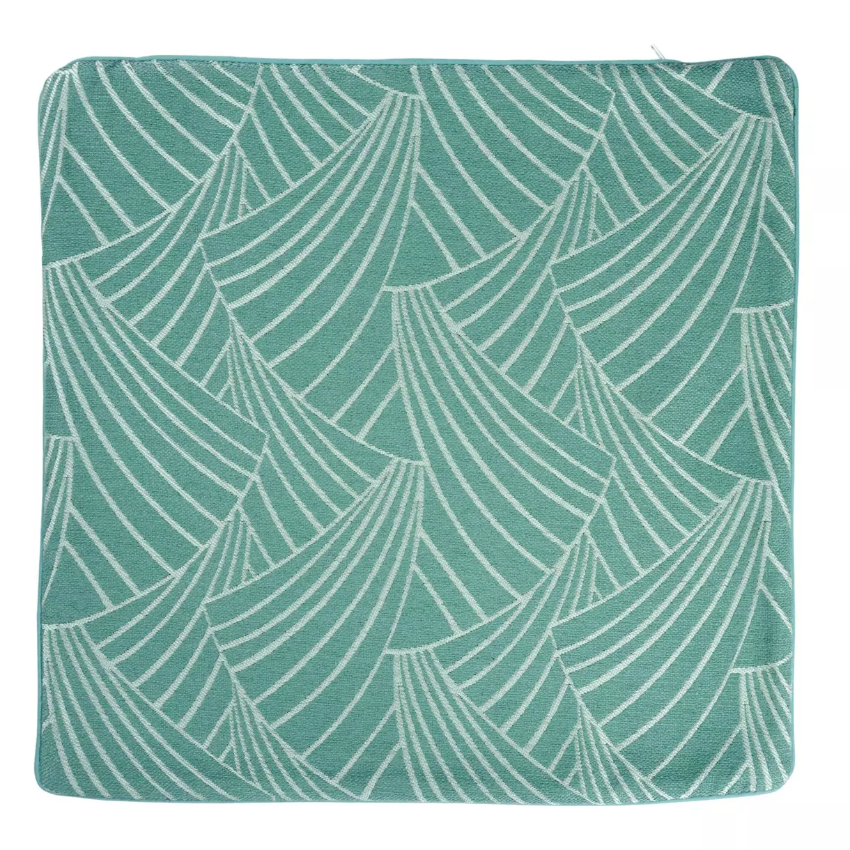 Housse de coussin carrée (40 cm) Ardeco Vert clair 1