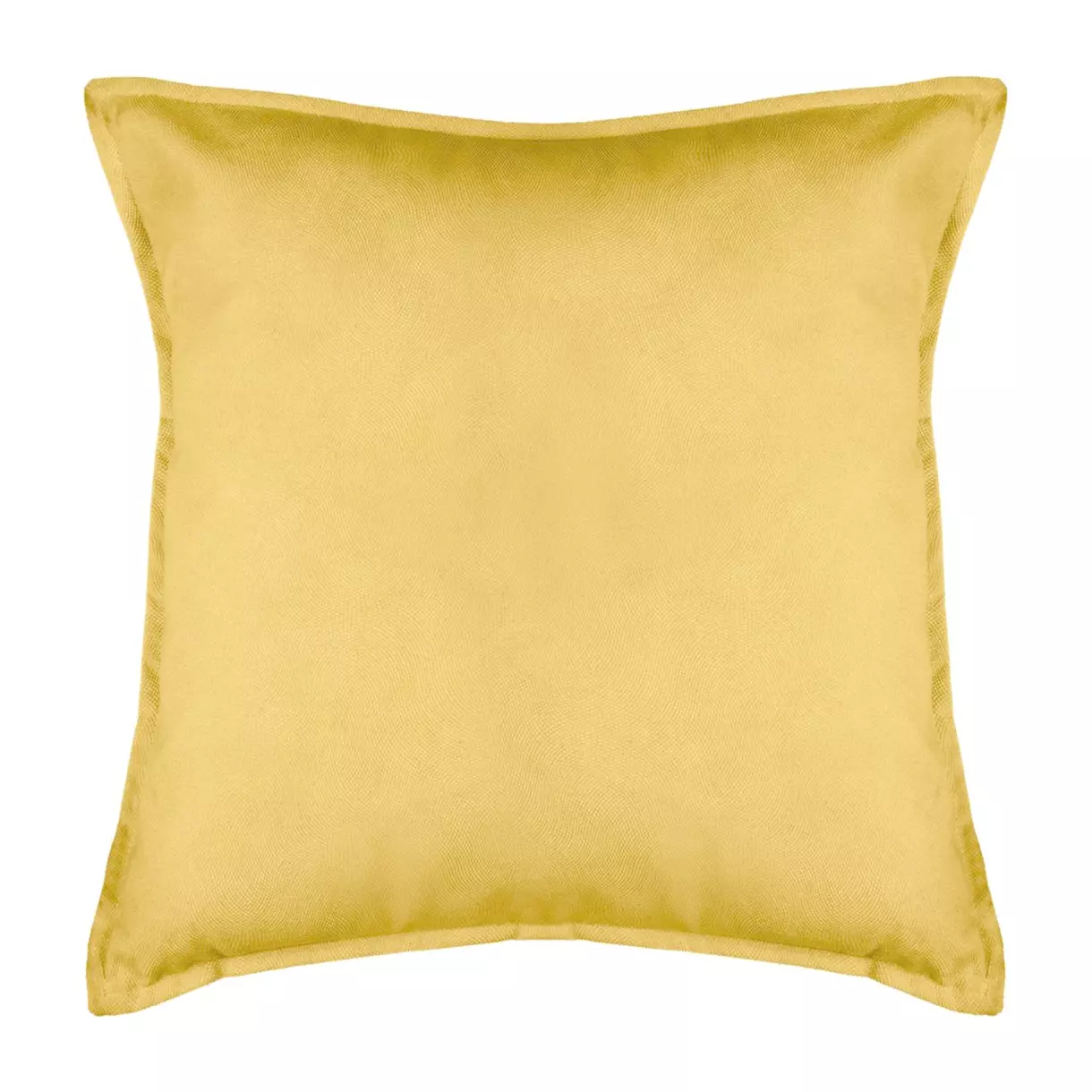 Coussin carré (55 cm) Lilou Jaune ocre 1