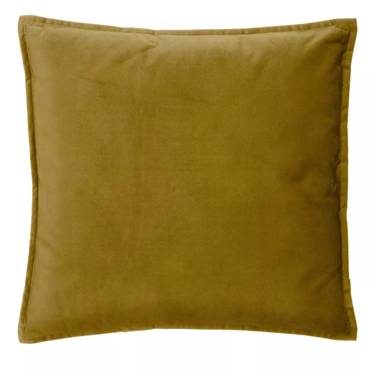 Coussin carré (45 cm) Lilou Marron mordoré 1