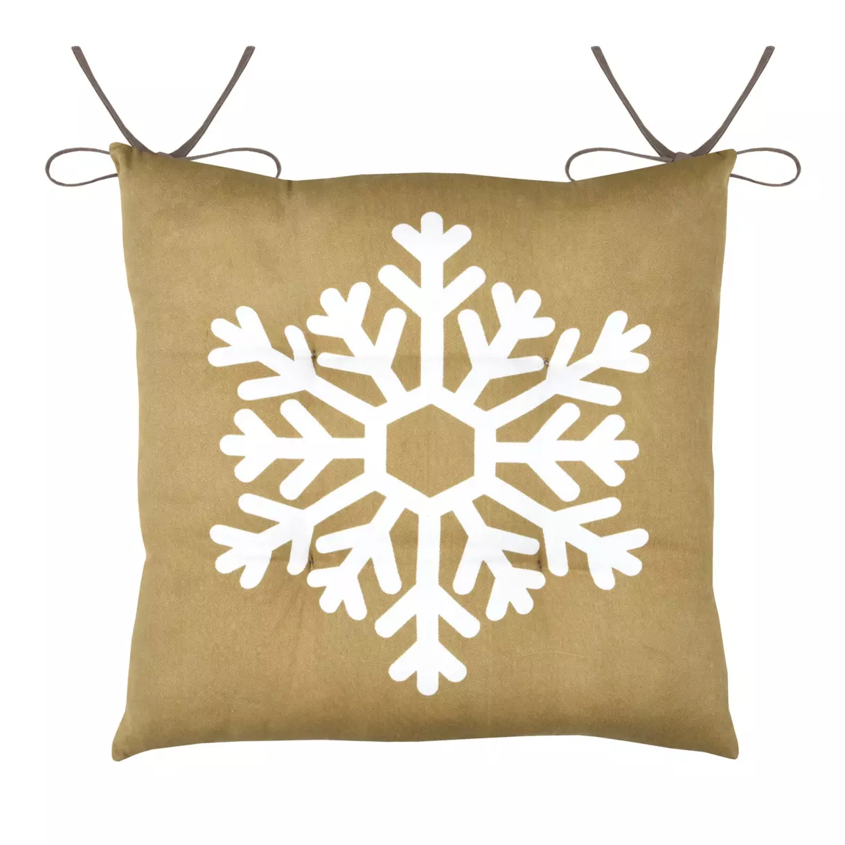 Coussin de chaise Estrella Jaune miel 1