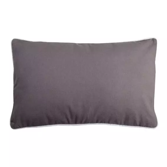 Cojín rectangular Duo Gris 1