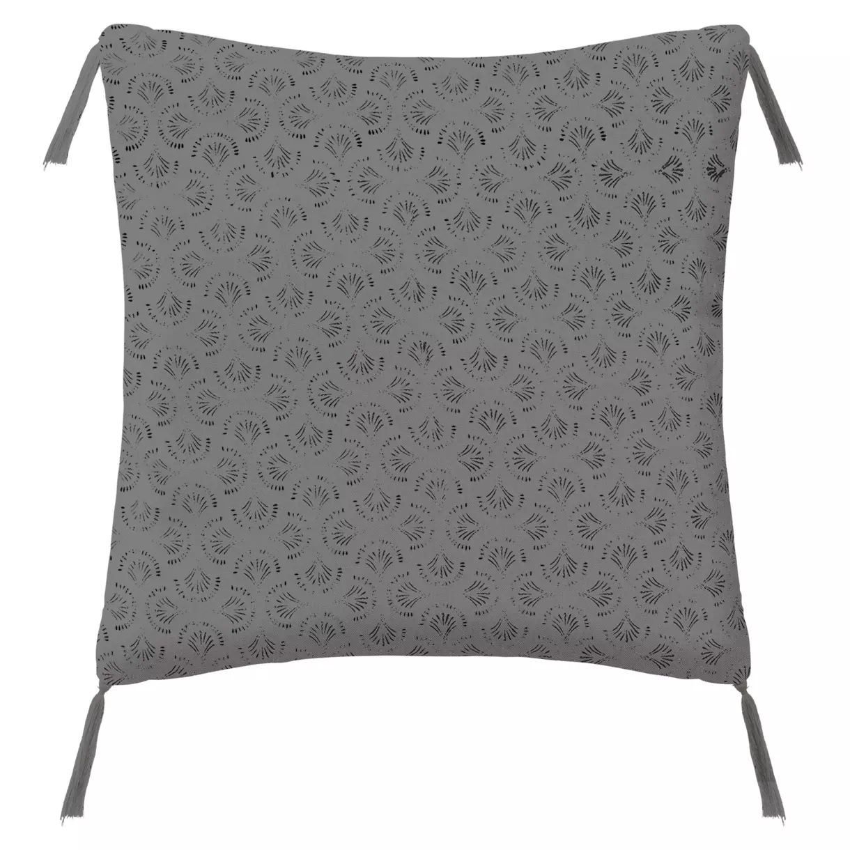 eminza Coussin carré (40 cm) Linah Gris
