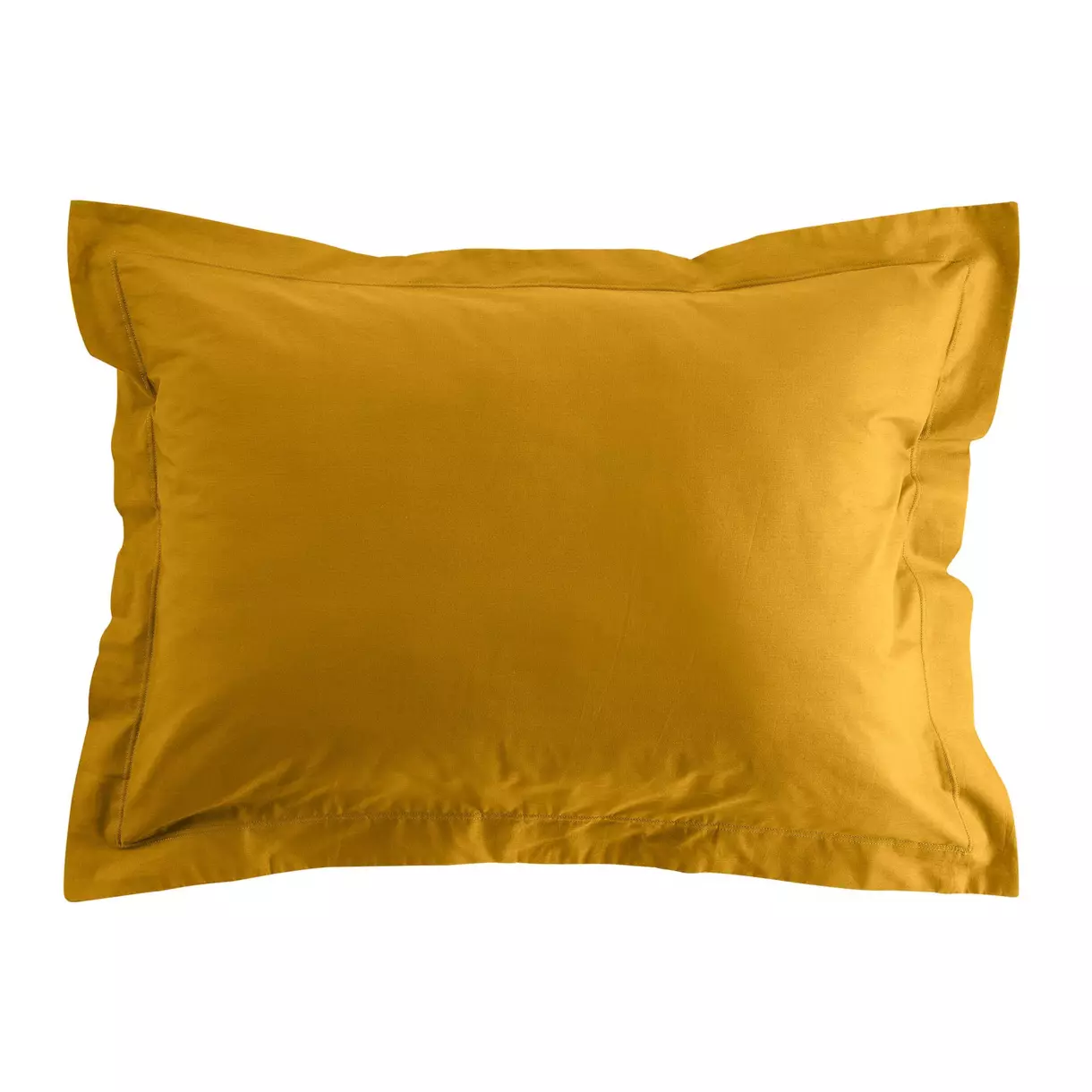 Taie d'oreiller rectangulaire coton bio (70 cm) Biolina Jaune ocre 6