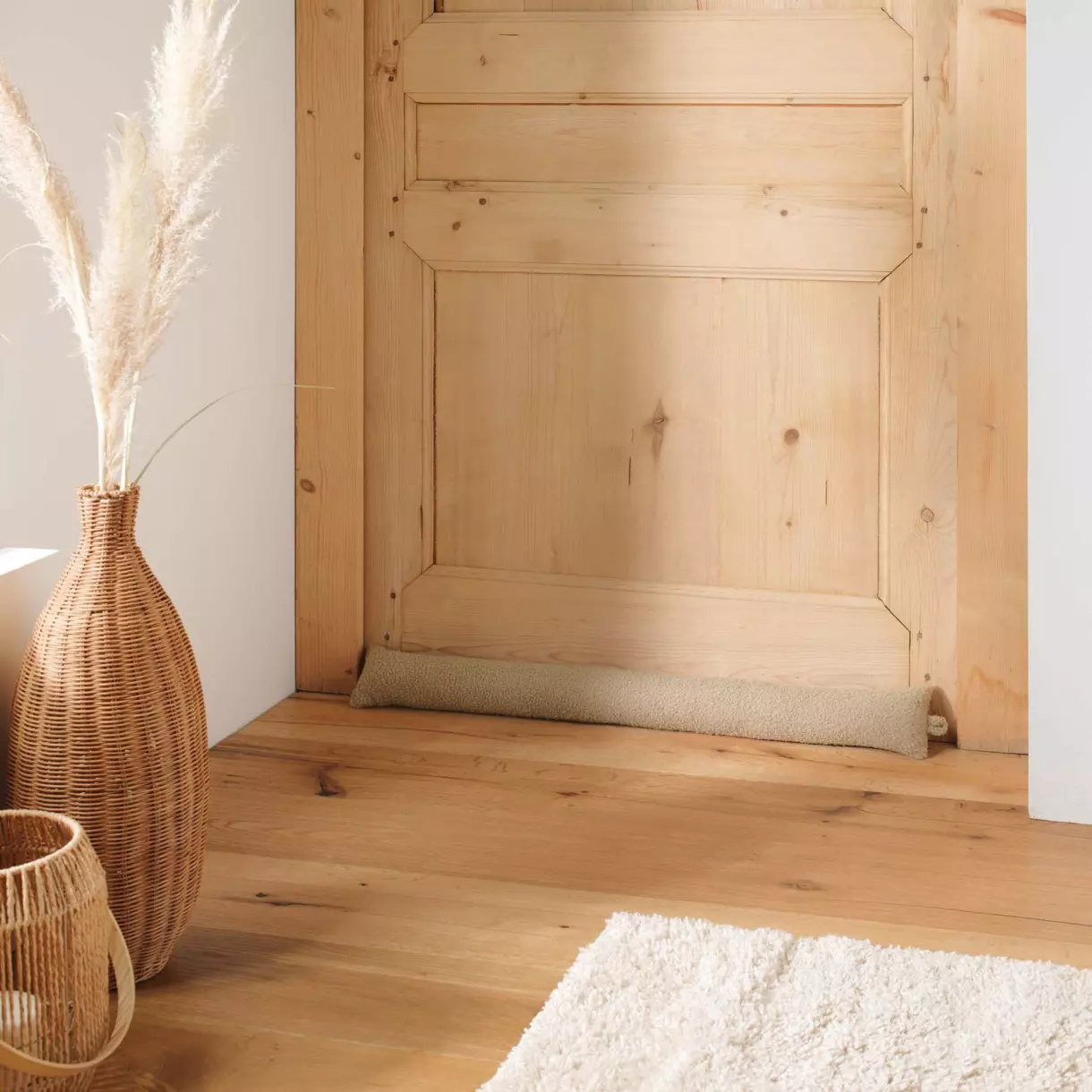 Tochtstopper bouclette Wooly Beige